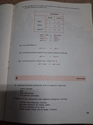 Llengua i literatura 1 BUP