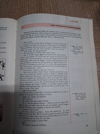 Llengua i literatura 1 BUP