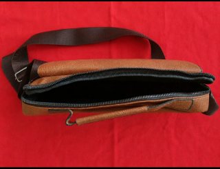 Bolso bandolera Weixier marrón