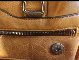 Bolso bandolera Weixier marrón