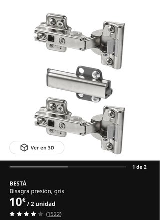 Mueble Almacenaje Besta/Lappviken Roble