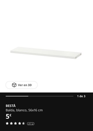 Mueble Almacenaje Besta/Lappviken Roble