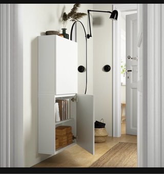 Mueble Almacenaje Besta/Lappviken Roble