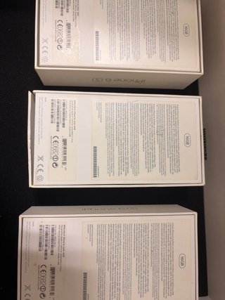 3 Cajas Vacías iPhone 6s Apple