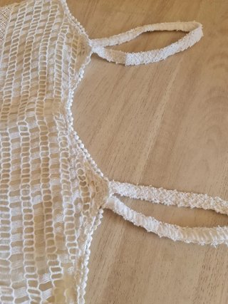 Vestido Zara Crochet Talla S