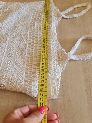 Vestido Zara Crochet Talla S