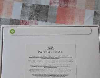 iPad 10ª Gen 64GB Azul Nuevo a Estrenar
