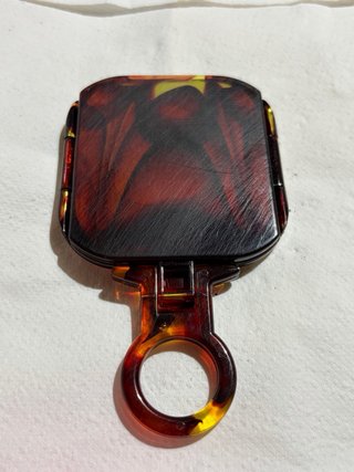 Mini specchio tascabile tartarugato