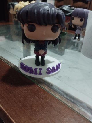 Funko Pop Komi San hecho a mano