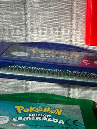 Lote 4 Cartuchos Pokemon Game Boy (GBA)