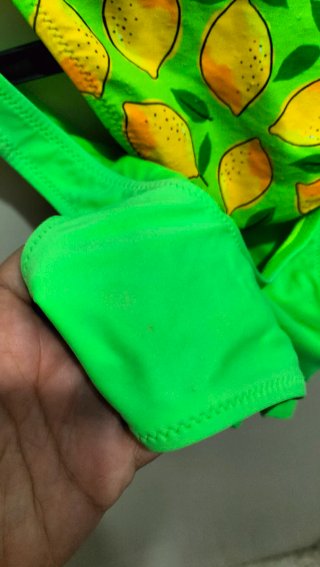 Bikini niña limones talla 7-8 años