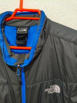 Chaqueta The North Face gris y azul