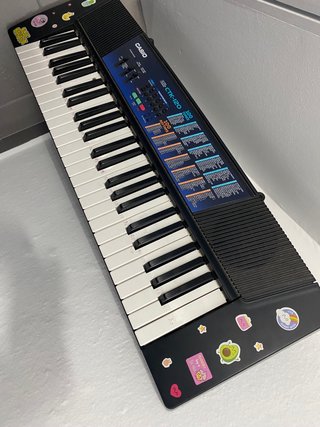 Teclado Casio CTK-120. Viene con soporte en X
