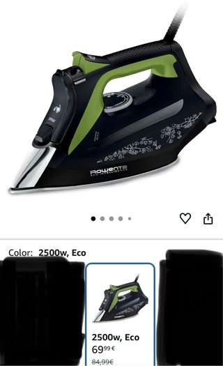 Plancha Rowenta Eco Intelligence