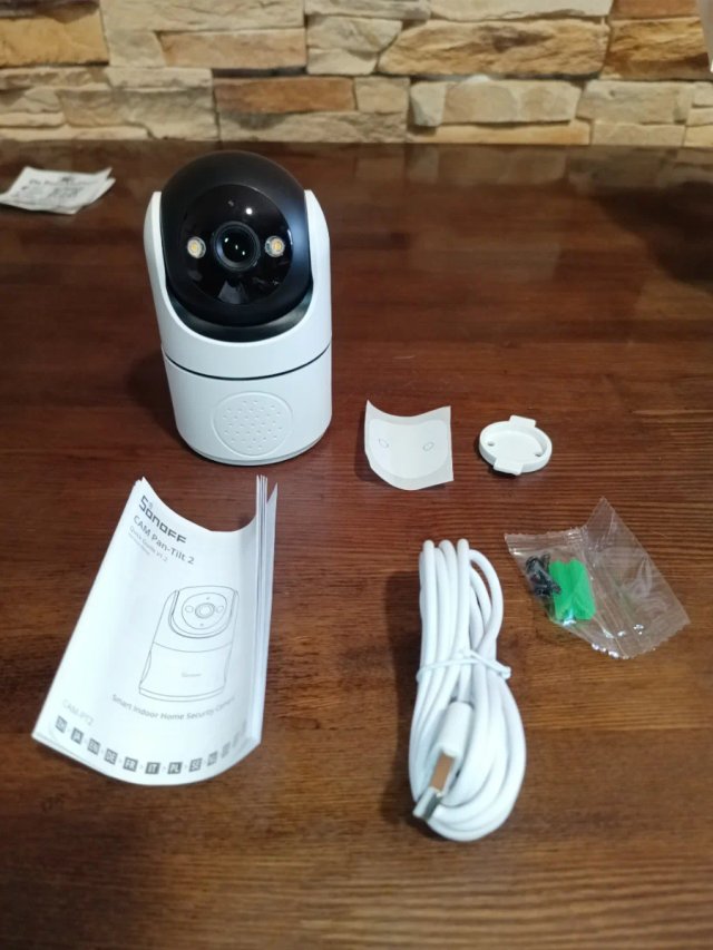 Cámara SONOFF Indoor CAM PT2 WiFi 1080P
