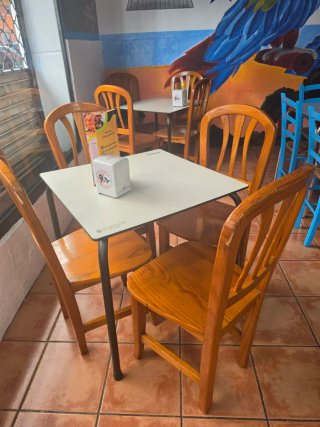 Sillas de cafeterias
