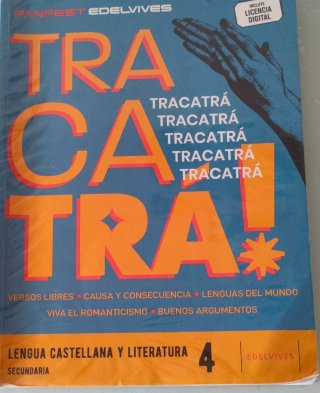Libro Lengua y Literatura 4° Eso, Edelvives