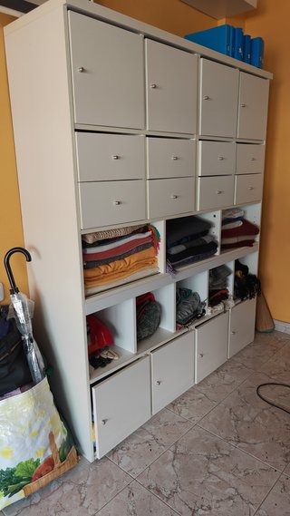 Armario modular blanco IKEA Kallax