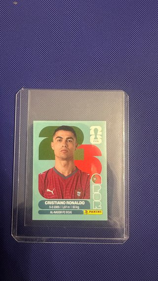 Cromo Cristiano Ronaldo Mundial 2026