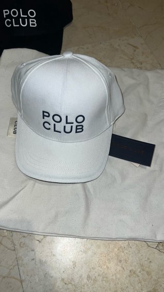 Gorras polo Club descuento en la app y bolsa tela