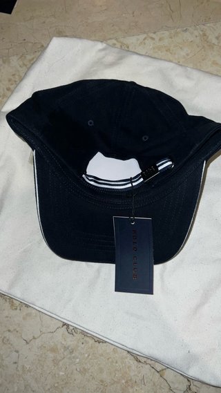 Gorras polo Club descuento en la app y bolsa tela