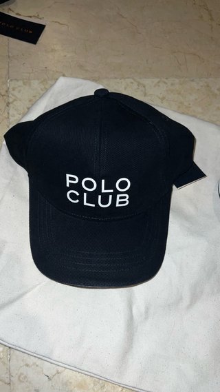 Gorras polo Club descuento en la app y bolsa tela