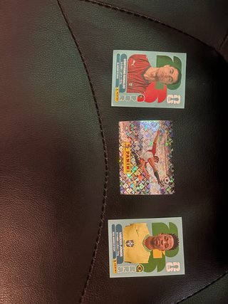 Cromos Mundial 2026 Cristiano Ronaldo Vinícius Jr