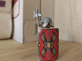Playmobil Romano con Lanza y Escudo