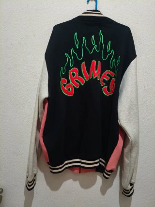 Chaqueta Grimey Rosa y Gris
