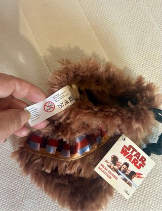 Adorabile sacchetto peluche ispirato a Chewbacca di Star Wars