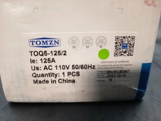 Interruptor de transferencia automática TOMZN