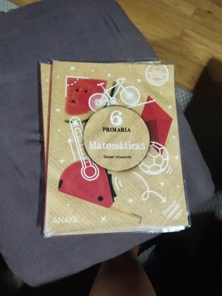 Libros matemáticas 6 primaria anaya