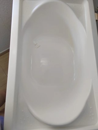 Bañera para bebé con cambiador