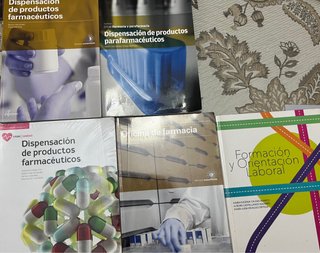 Libros grado medio farmacia y parafarmacia