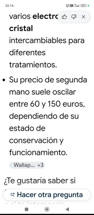 Antiguo aparato electroterapia Victabel 75
