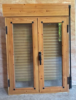 Ventana Aluminio Doble Cristal Climalit.