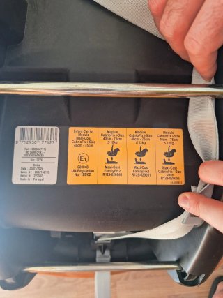 Silla coche Maxi-Cosi Grupo 0+