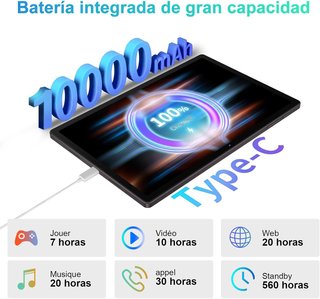 Tablet SEBBE con schermo Android 13 2K