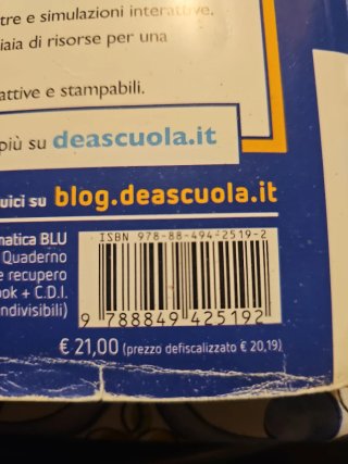Tutti i colori della matematica ed blu geometria