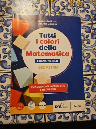 Tutti i colori della matematica ed blu geometria