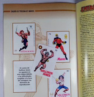 GALERÍA DE PERSONAJES MARVEL (Forum - 2000)
