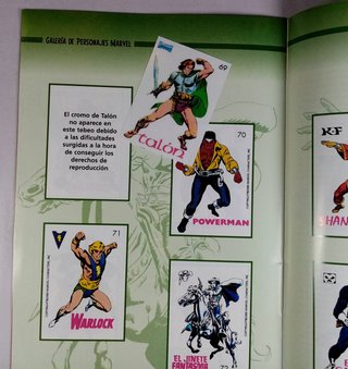 GALERÍA DE PERSONAJES MARVEL (Forum - 2000)