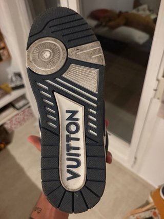 Zapatillas Louis Vuitton Azul y Blanco