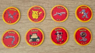 Lote de 15 Caps Pog Pokémon