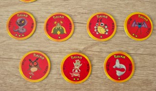 Lote de 15 Caps Pog Pokémon