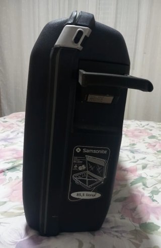 Maleta Samsonite Azul/Gris con Cerradura
