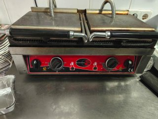Plancha Grill Profesional Doble
