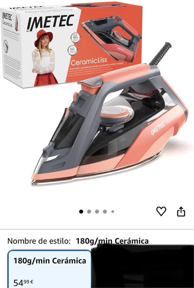 Plancha Imetec Ceramicliss