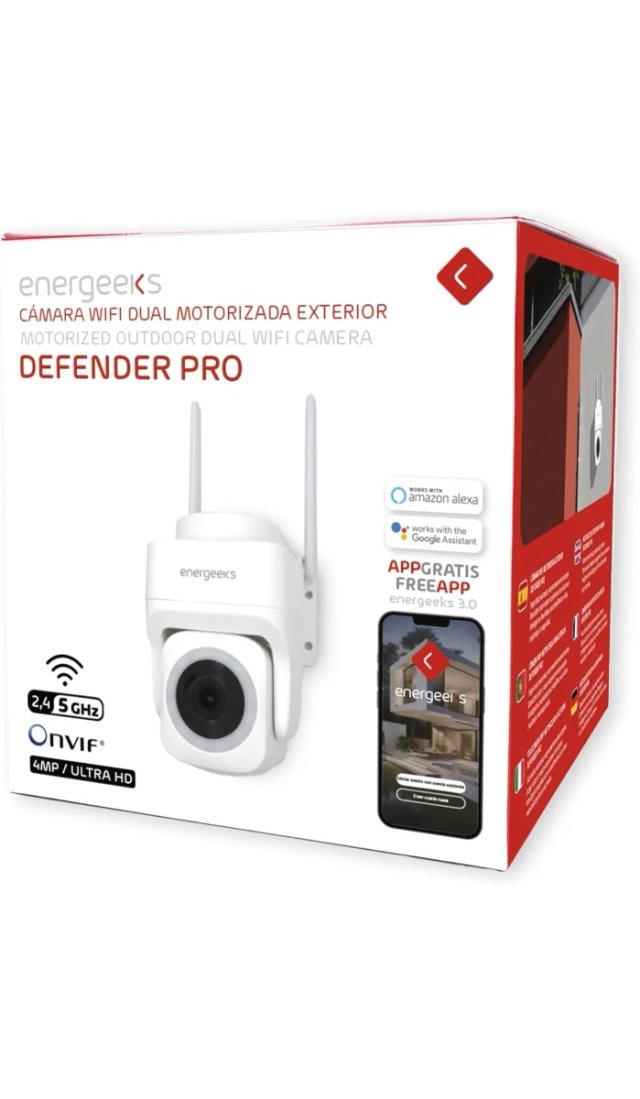 Cámara WiFi Energeeks Defender Pro 4MP