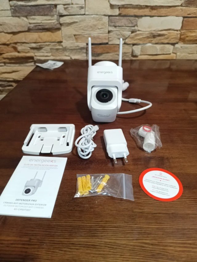 Cámara WiFi Energeeks Defender Pro 4MP